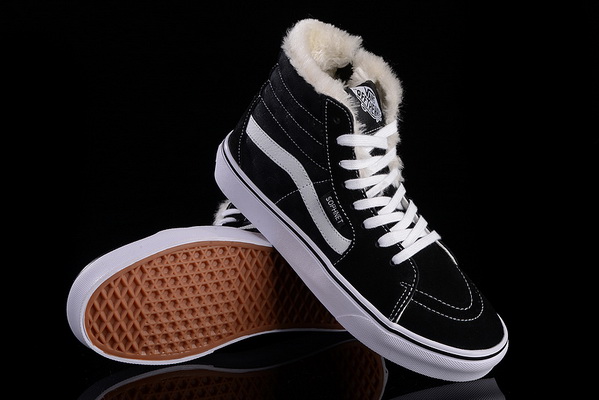 Vans High Top Shoes Lined with fur--026